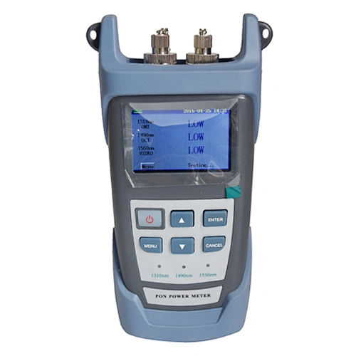 Handheld Fiber Optical PON Power Meter 1310/1490/1550nm PON FTTH Power Meter
