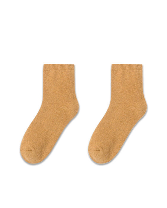 Solid color socks