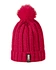 Solid color domed knit cap