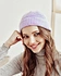 Stylish men's and women's alphabet thermal hats