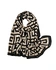 A scarf in a geometric pattern