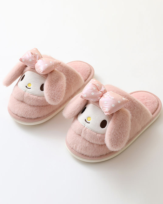 animal fluffy slippers