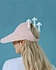 Sun visor in a solid color