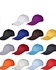 fitted hats with colored brim