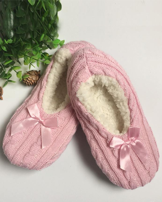 pink plush christmas stockings