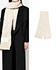 Long scarf in solid color