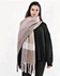 Mohair fringe scarf