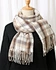 Solid color scarf