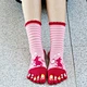 Five finger socks