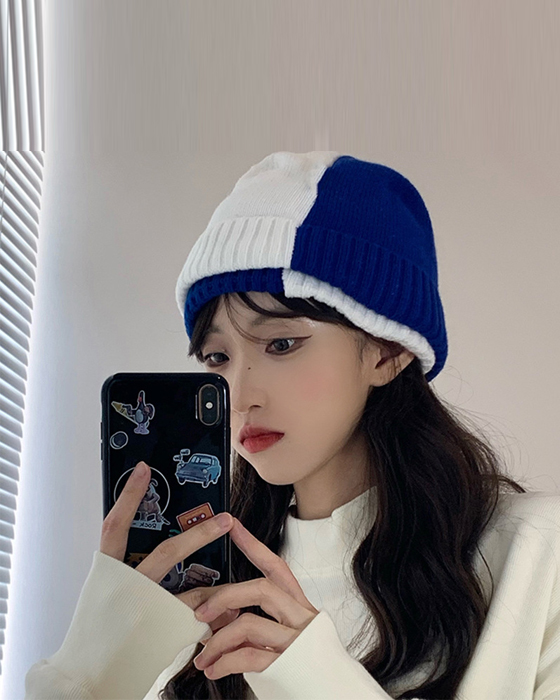 Domed knitted cap