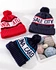 Solid color domed knit cap