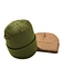 Solid color domed knit cap