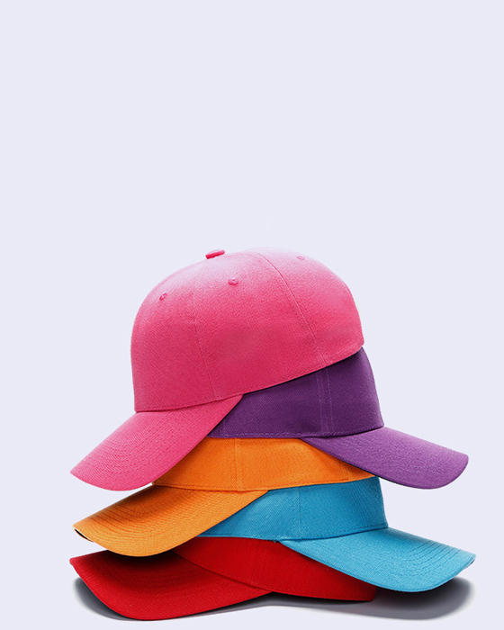 plain white baseball cap