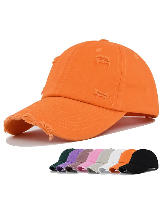 Solid color cap
