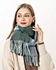 Long fringed scarf
