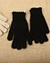 knitted gloves with fingers