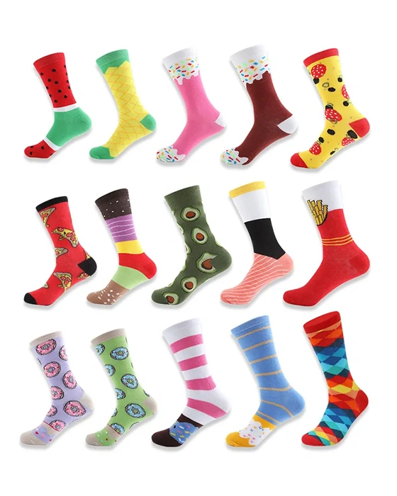 funny face socks