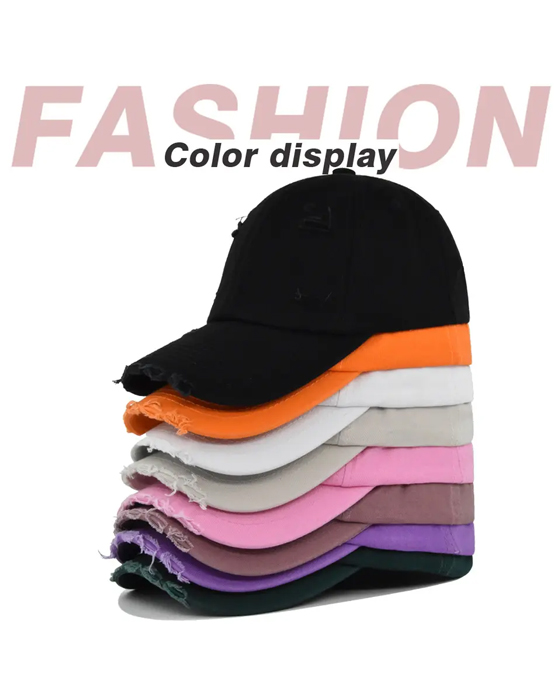 white baseball cap
