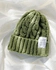 Knit cap in solid color