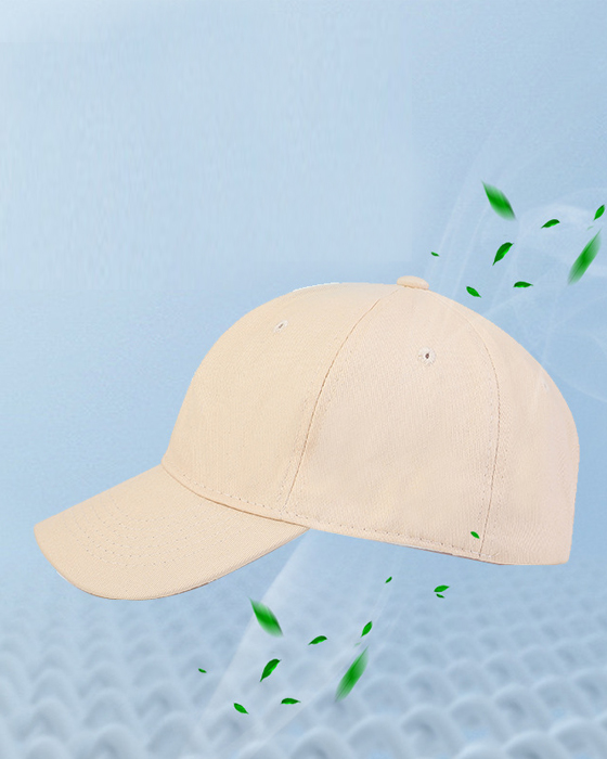 Sun visor in a solid color