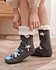 Socks women's autumn and winter thickened plus fleece floor socks