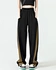 wide leg high rise cropped pants