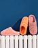 Candy-colored cotton slippers