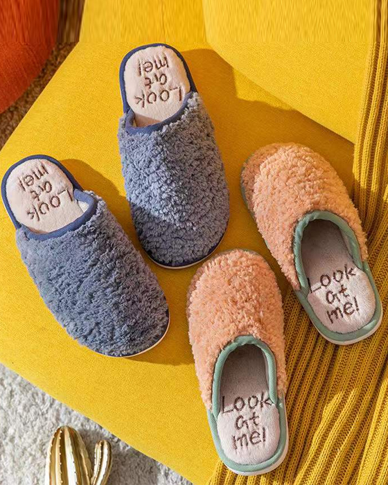 Japanese furry slippers