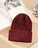 Knitted hat in candy color