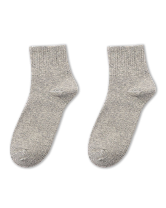 Solid color socks