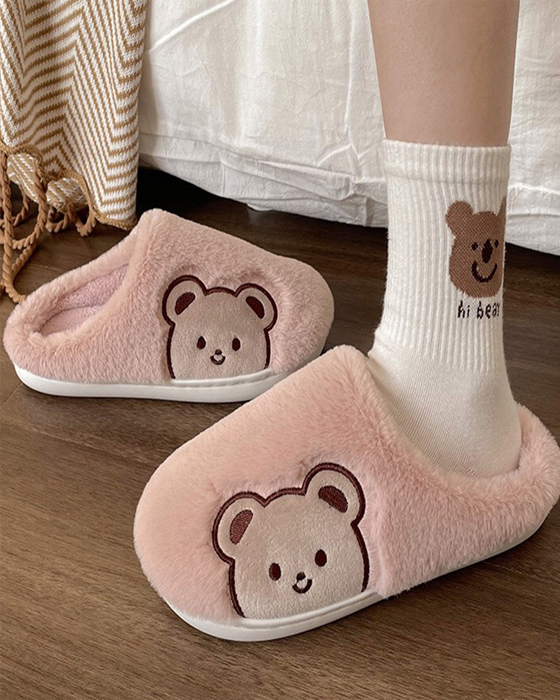 cotton house slippers