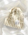 Knit cap in solid color