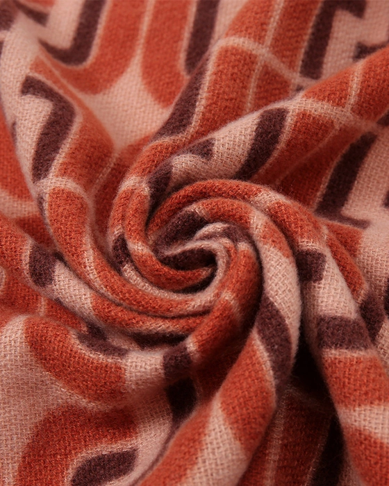 Geometric scarf