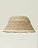 Straw hat with empty top