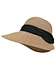 sun hat with ribbon tie