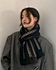 ribbed knit infinity scarf pattern