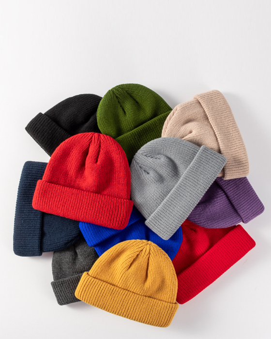 Knit hat man