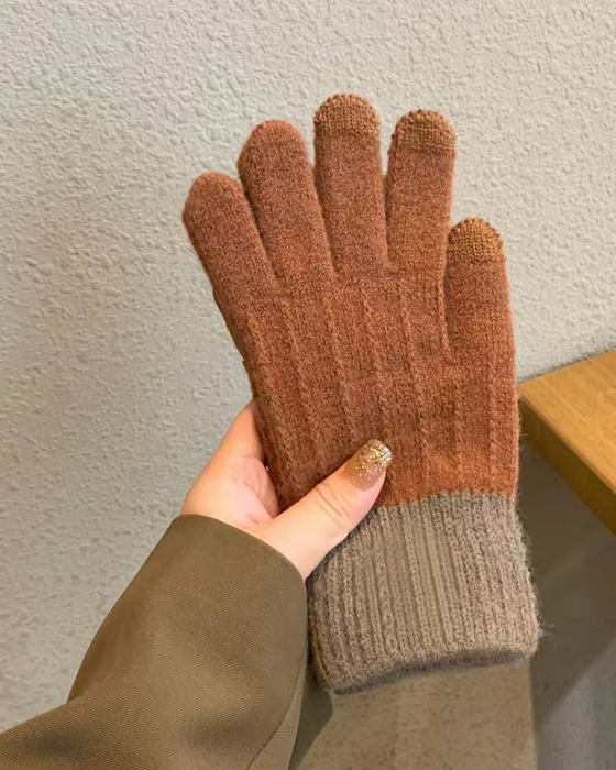Touch screen saver warm gloves