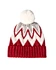 red knit beanie