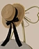 Lace up a straw hat