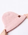 Solid color domed knit cap