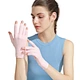 Ice silk gloves