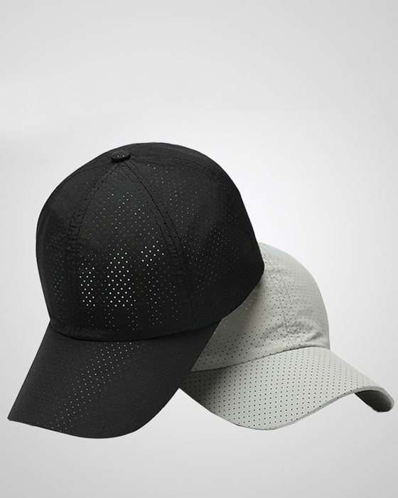 fitted hats with colored brim
