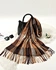 Long fringed scarf