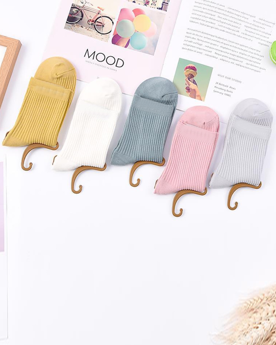 Pure cotton socks