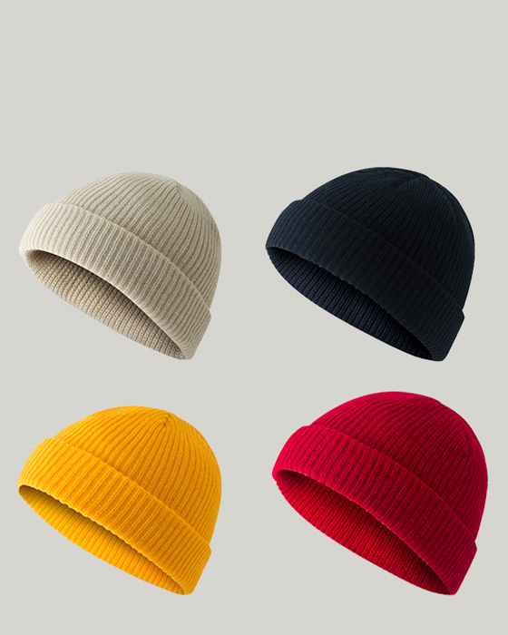 Domed knitted cap
