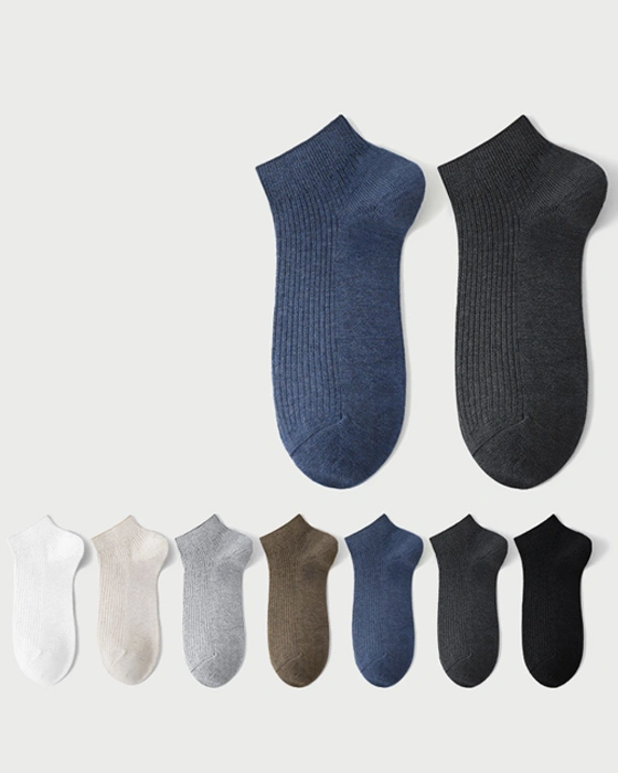 Solid color socks