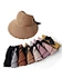 Foldable straw hat