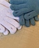 Solid color gloves