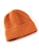 Knit cap in solid color